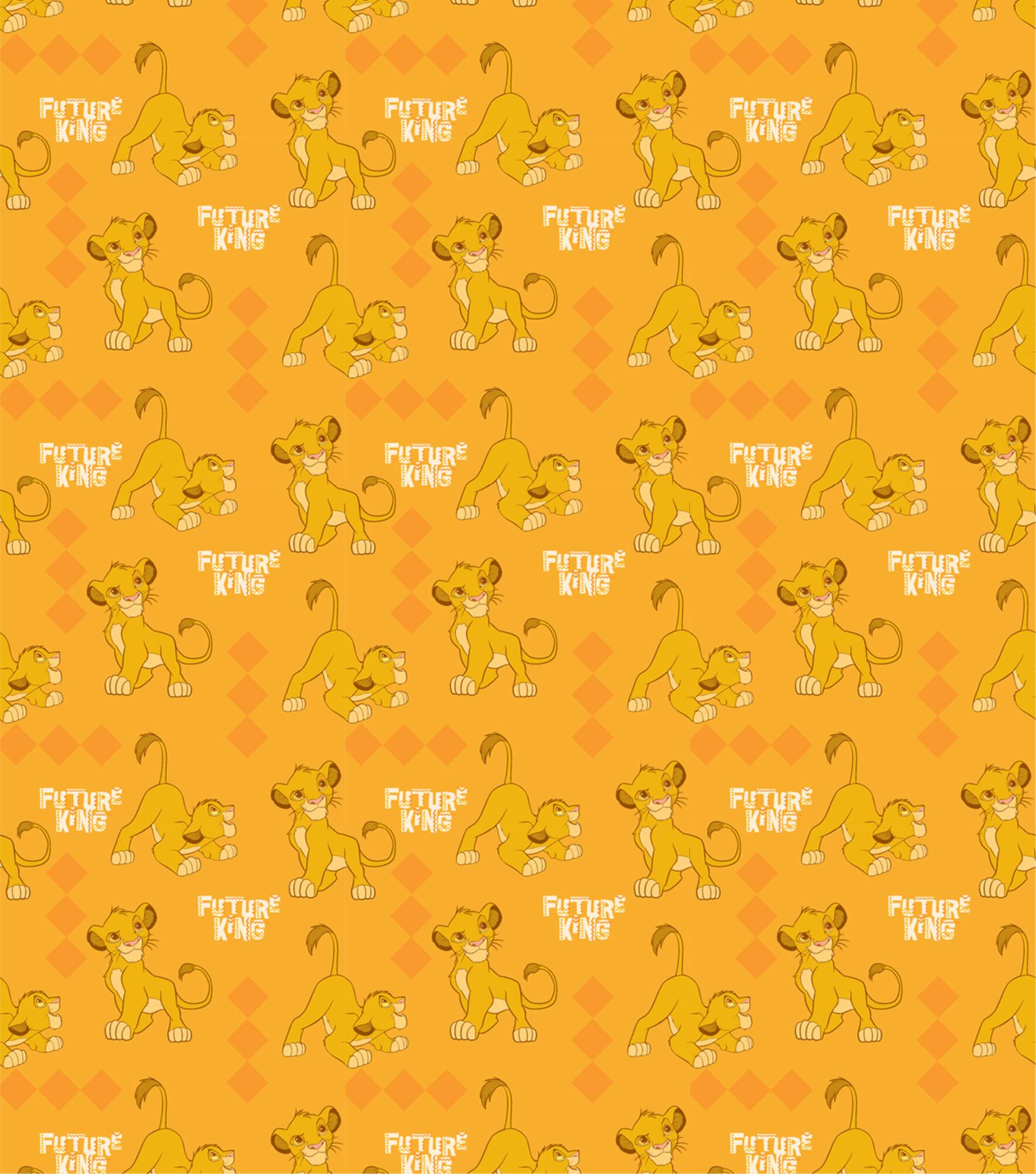 Disney® Lion King Simba Cotton Fabric